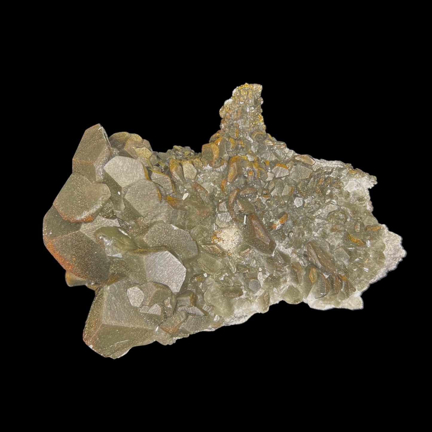 Mercedes Calcite w/ Pyrite