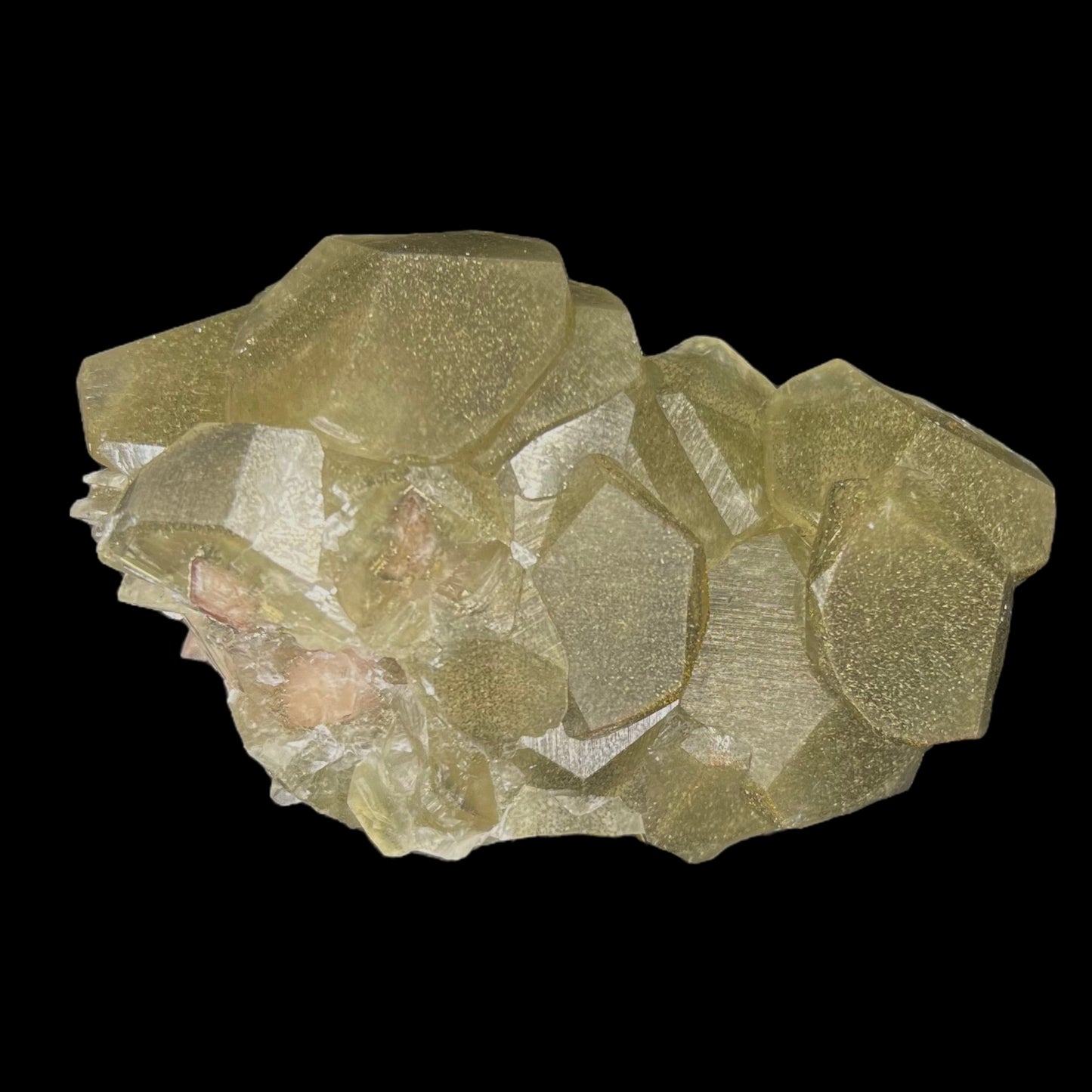 Mercedes Calcite w/ Pyrite