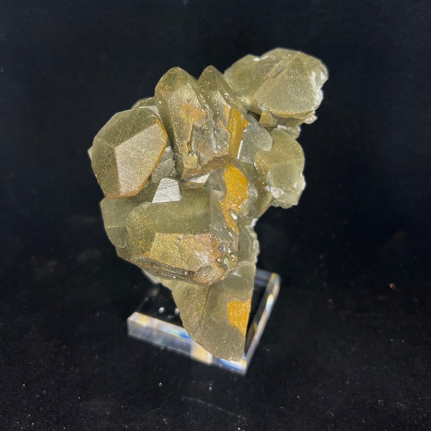 Mercedes Calcite w/ Pyrite