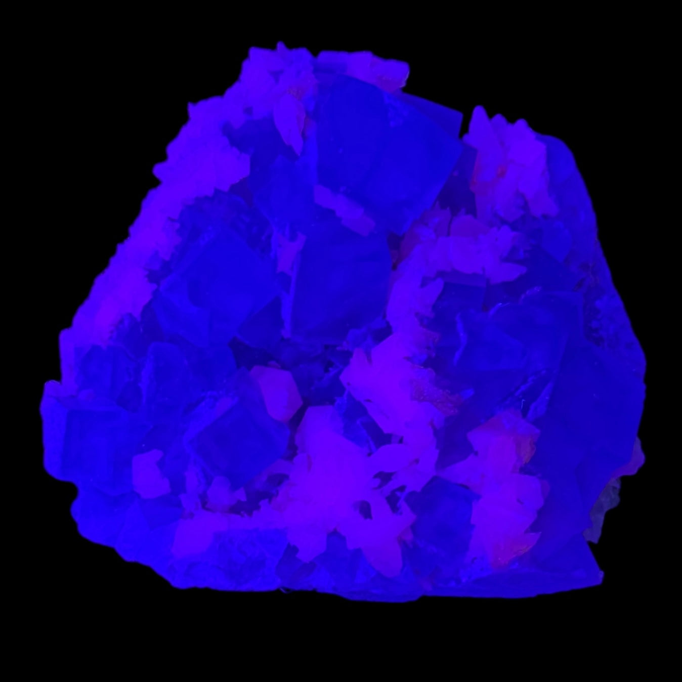 Fluorite Cube w/ UV