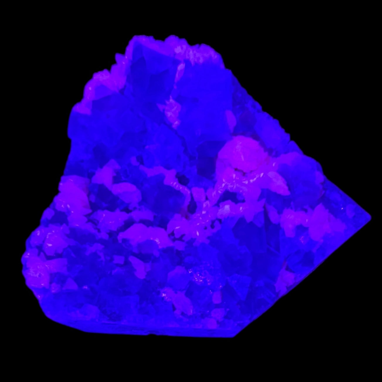 Fluorite Cube w/ UV