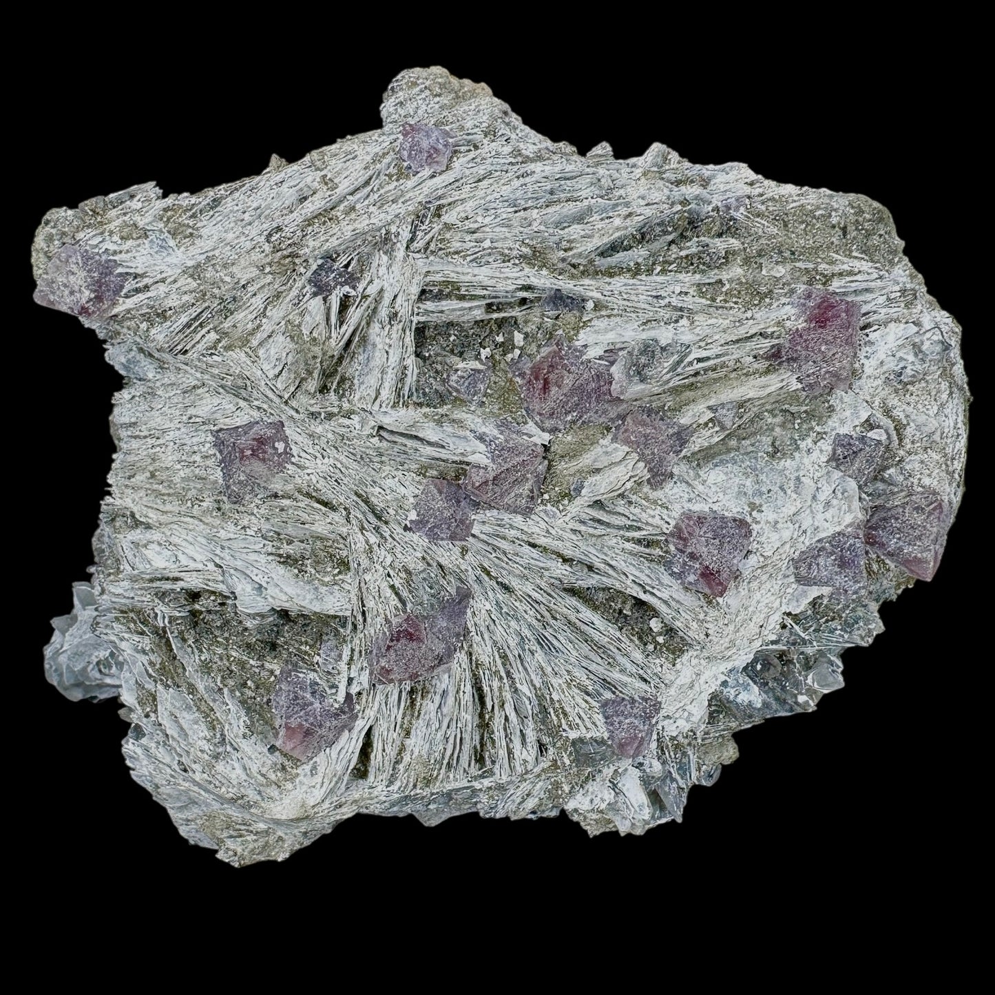 Red Octahedral Fluorite