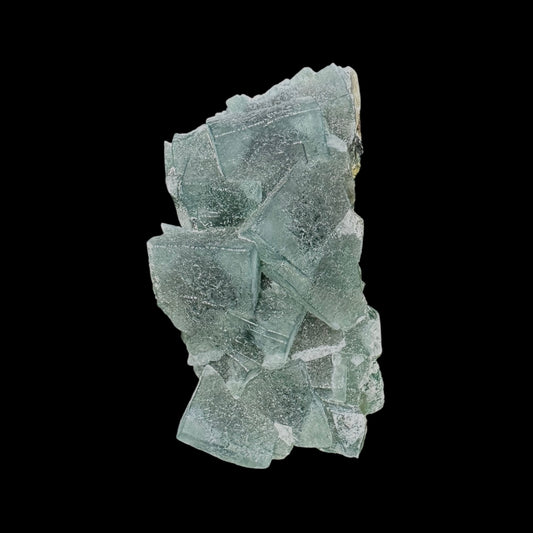 Fluorite Cubes on Matrix