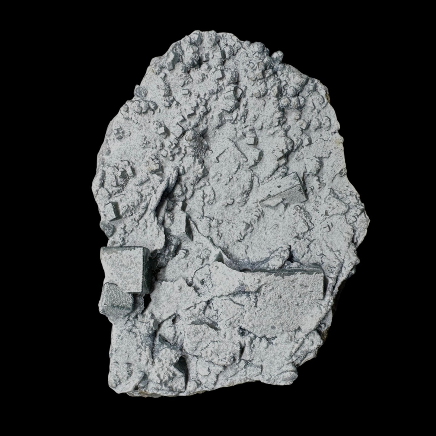 Fluorite Cubes on Matrix