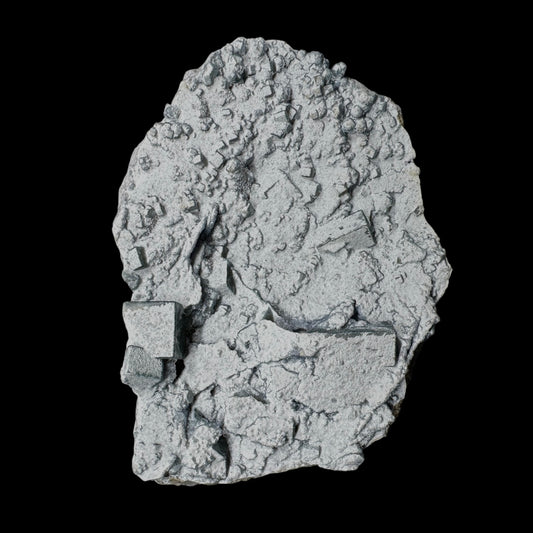 Fluorite Cubes on Matrix