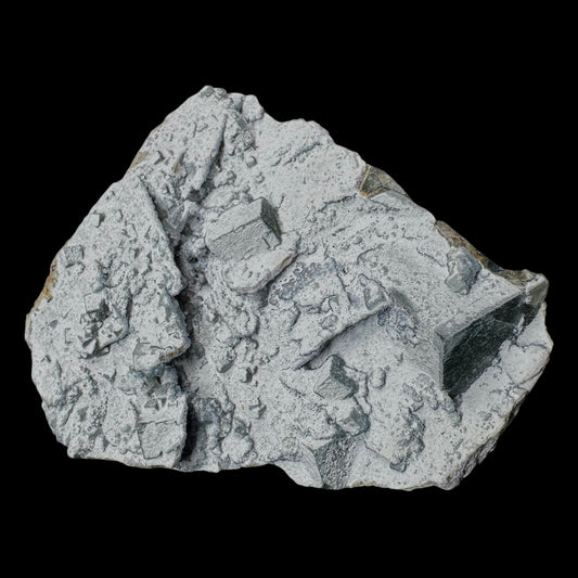 Fluorite Cubes on Matrix