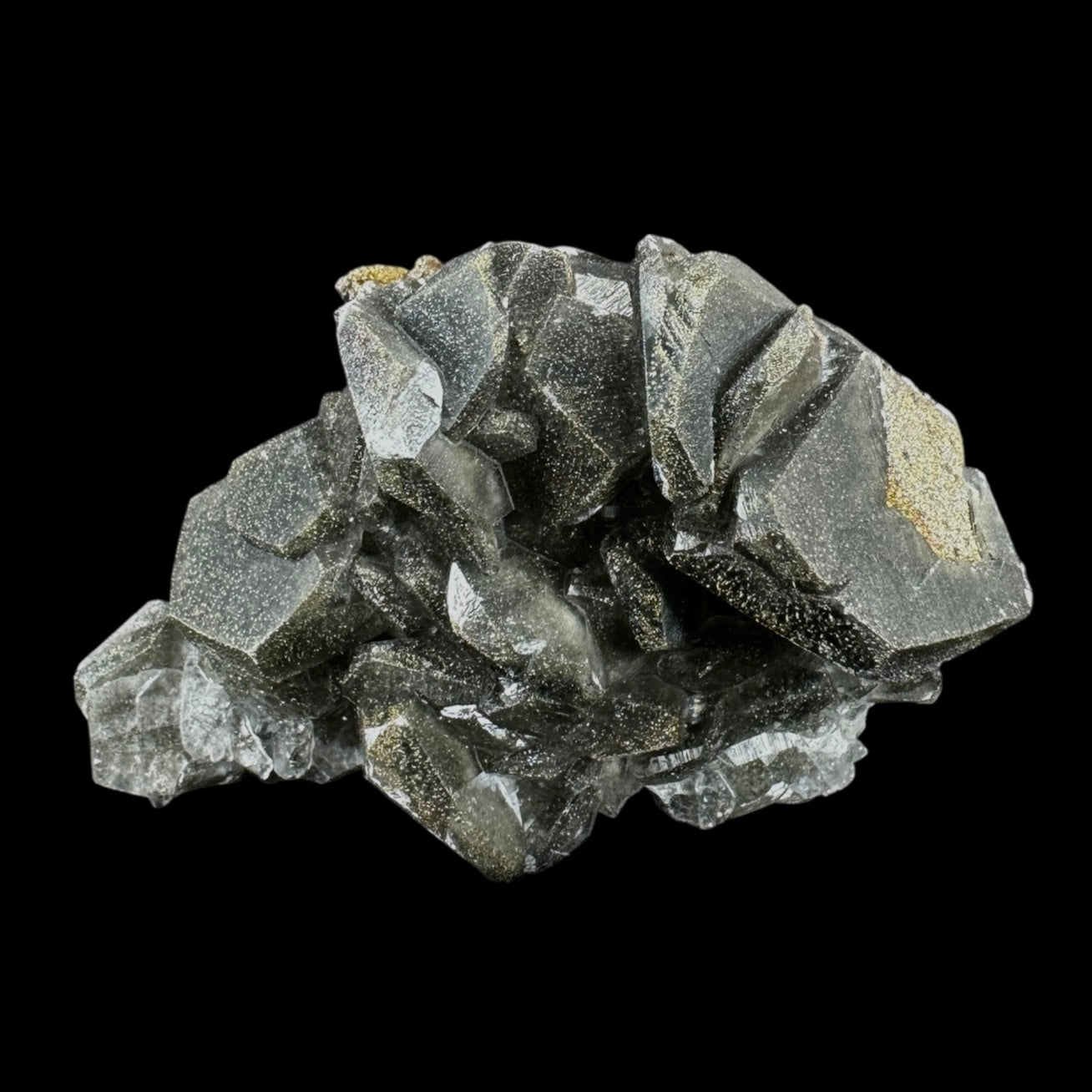 Mercedes Calcite w/ Pyrite