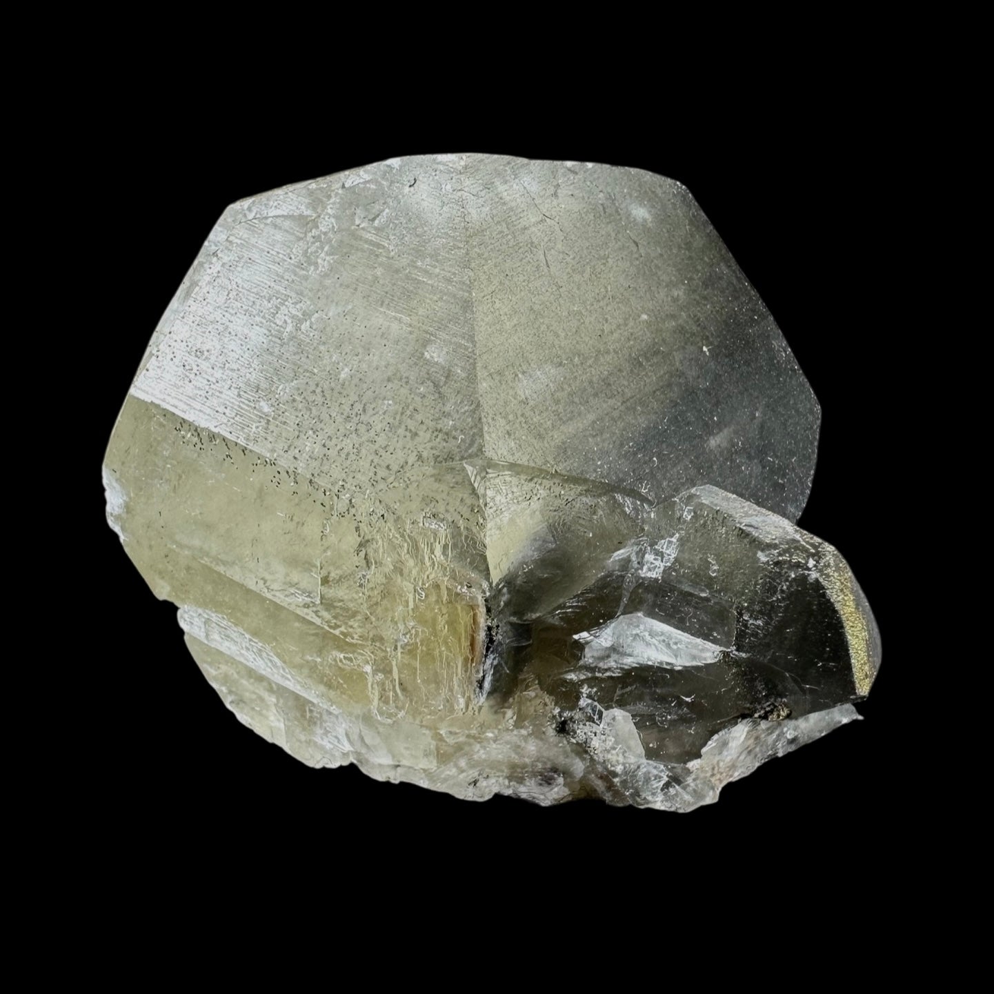 Mercedes Calcite w/ Pyrite