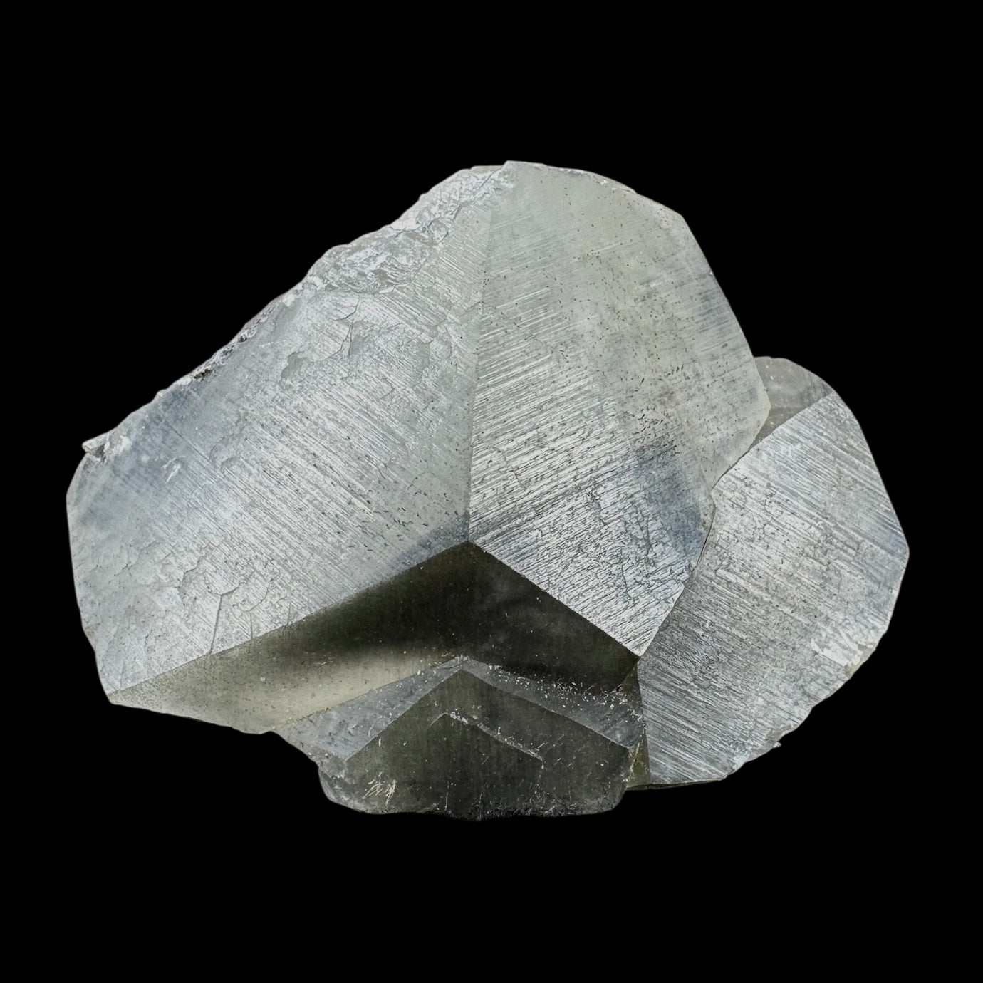 Mercedes Calcite w/ Pyrite