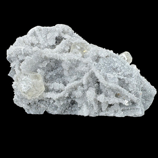 Sugar Quartz With Yellow Calcite