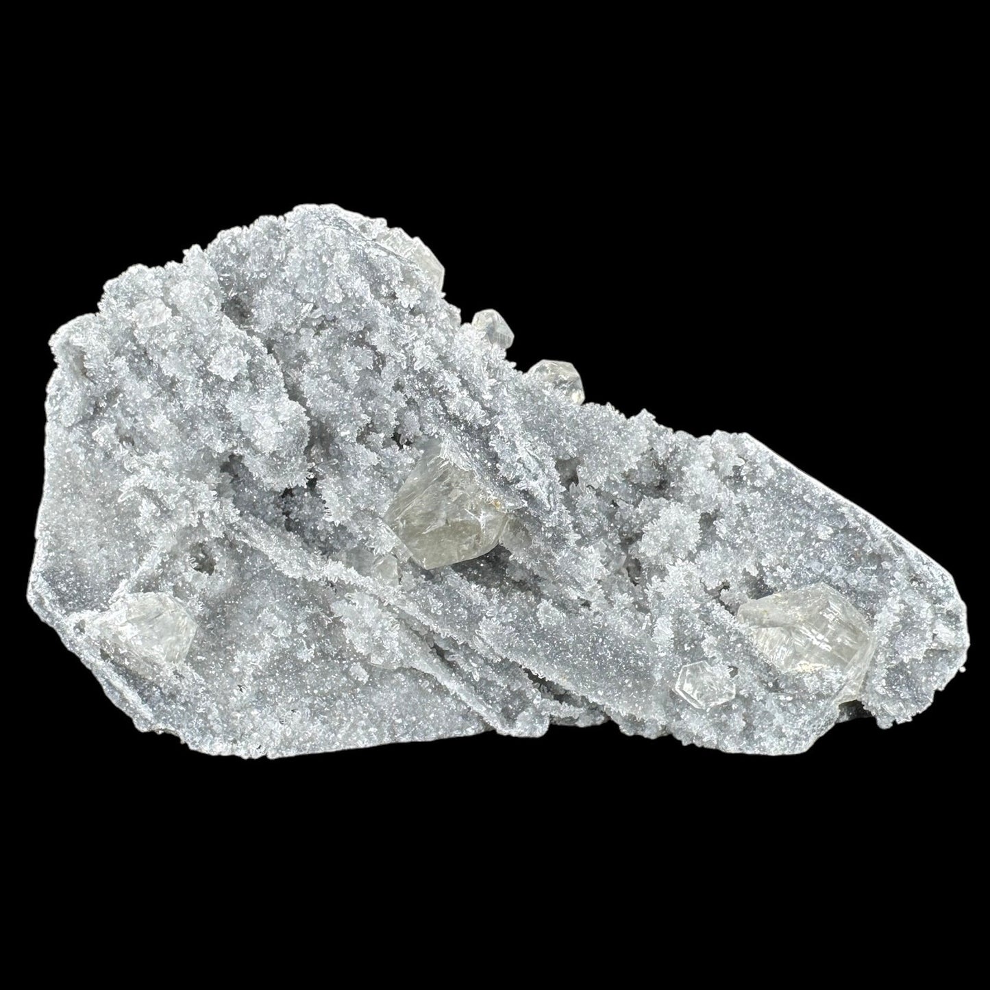 Sugar Quartz With Yellow Calcite