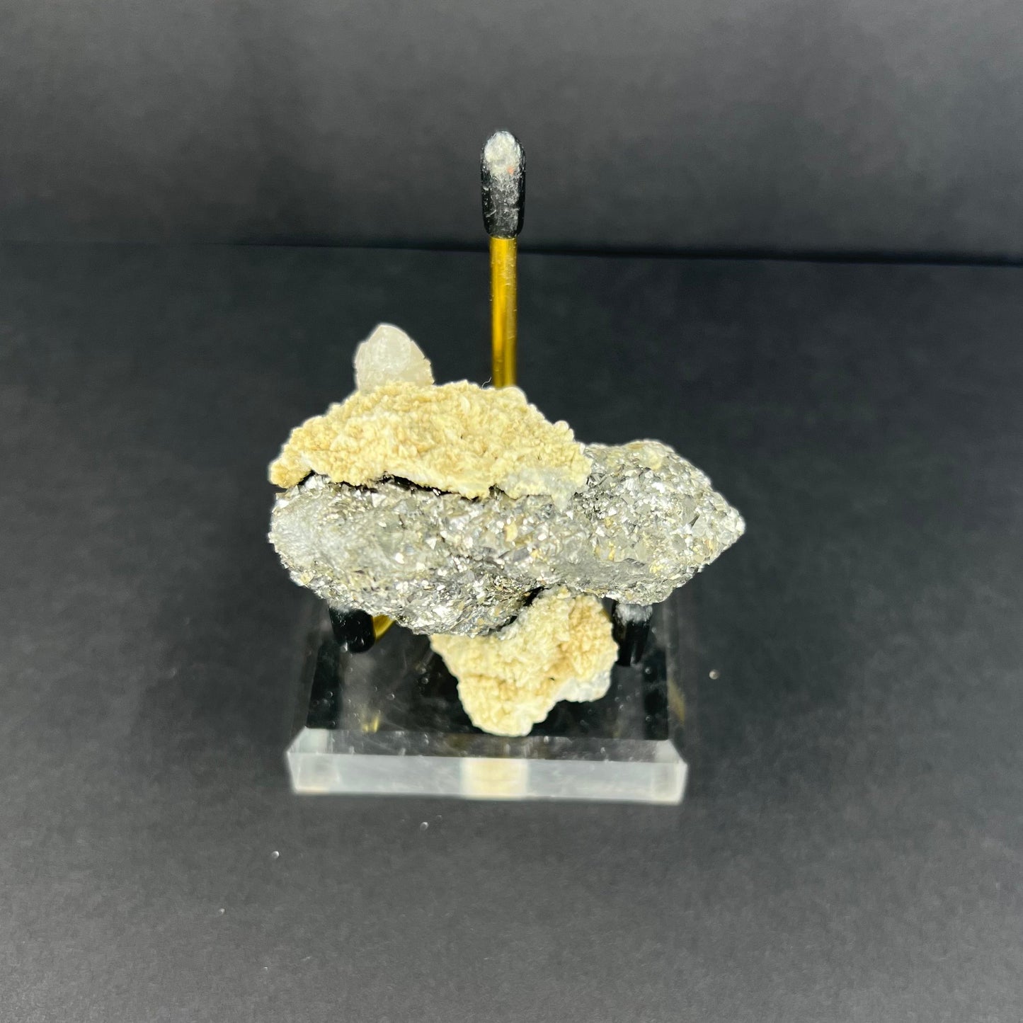 Calcite w/ Pyrite