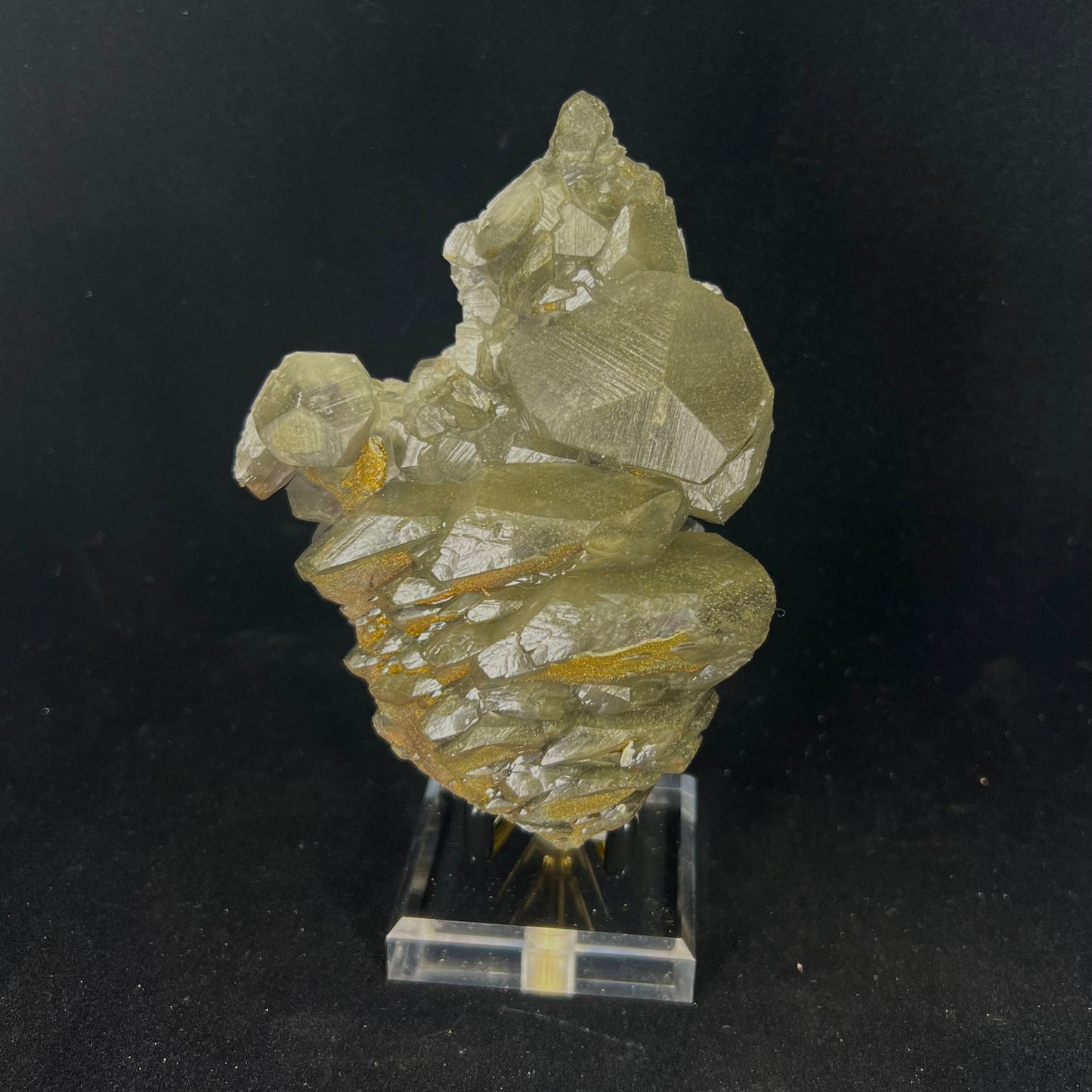 Mercedes Calcite w/ Pyrite