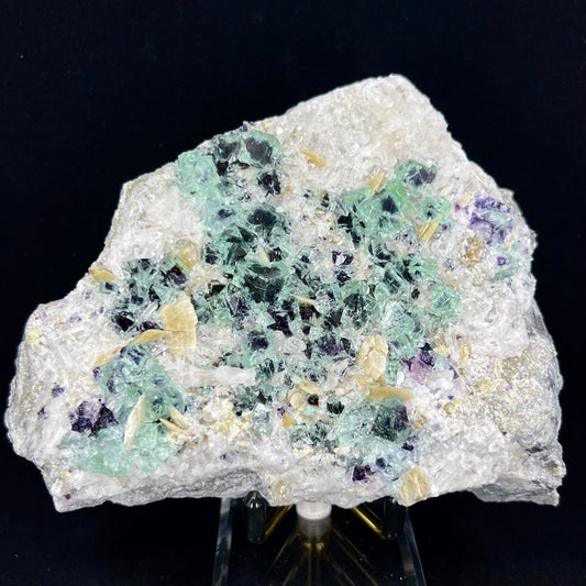 Phantom Fluorite on Matrix