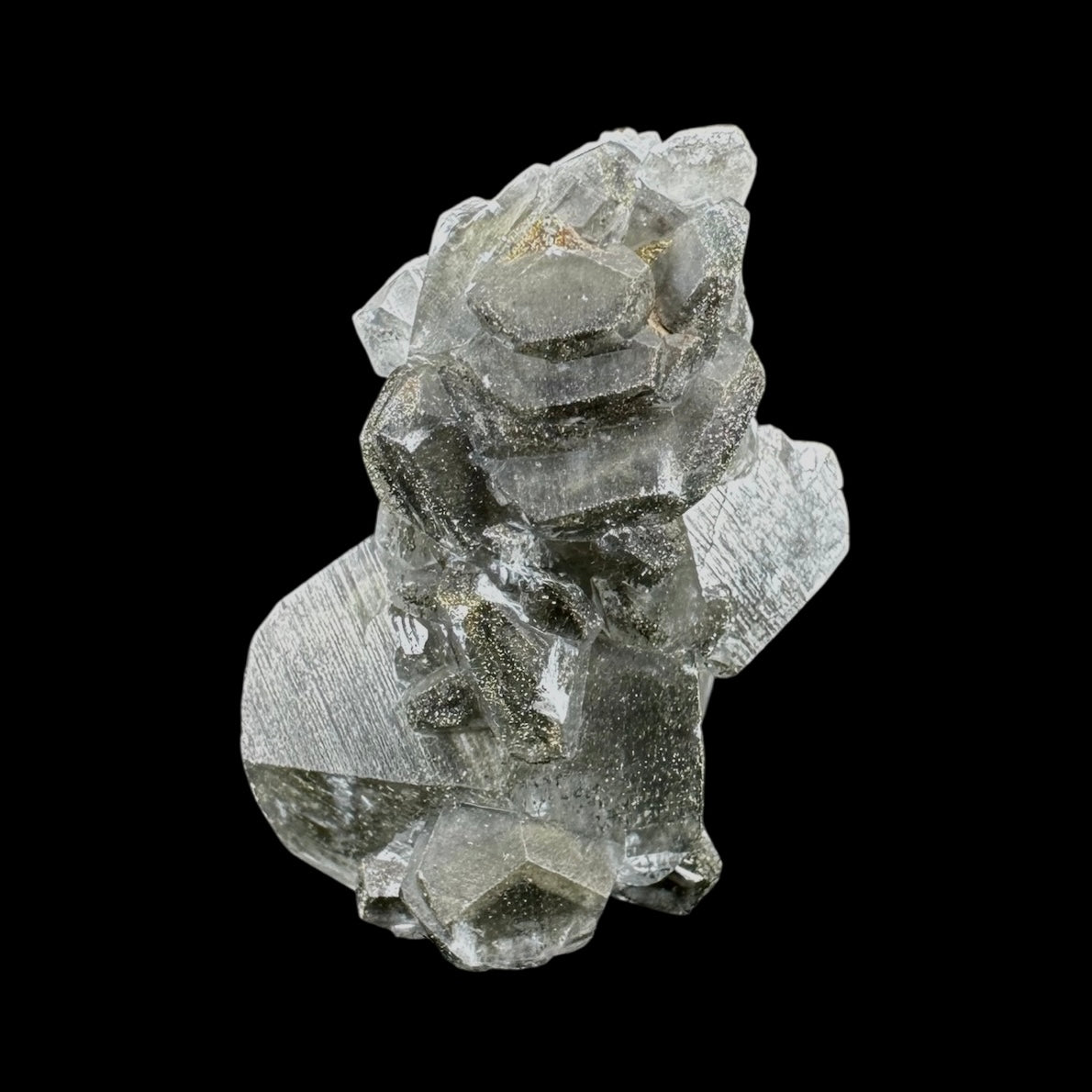 Mercedes Calcite w/ Pyrite