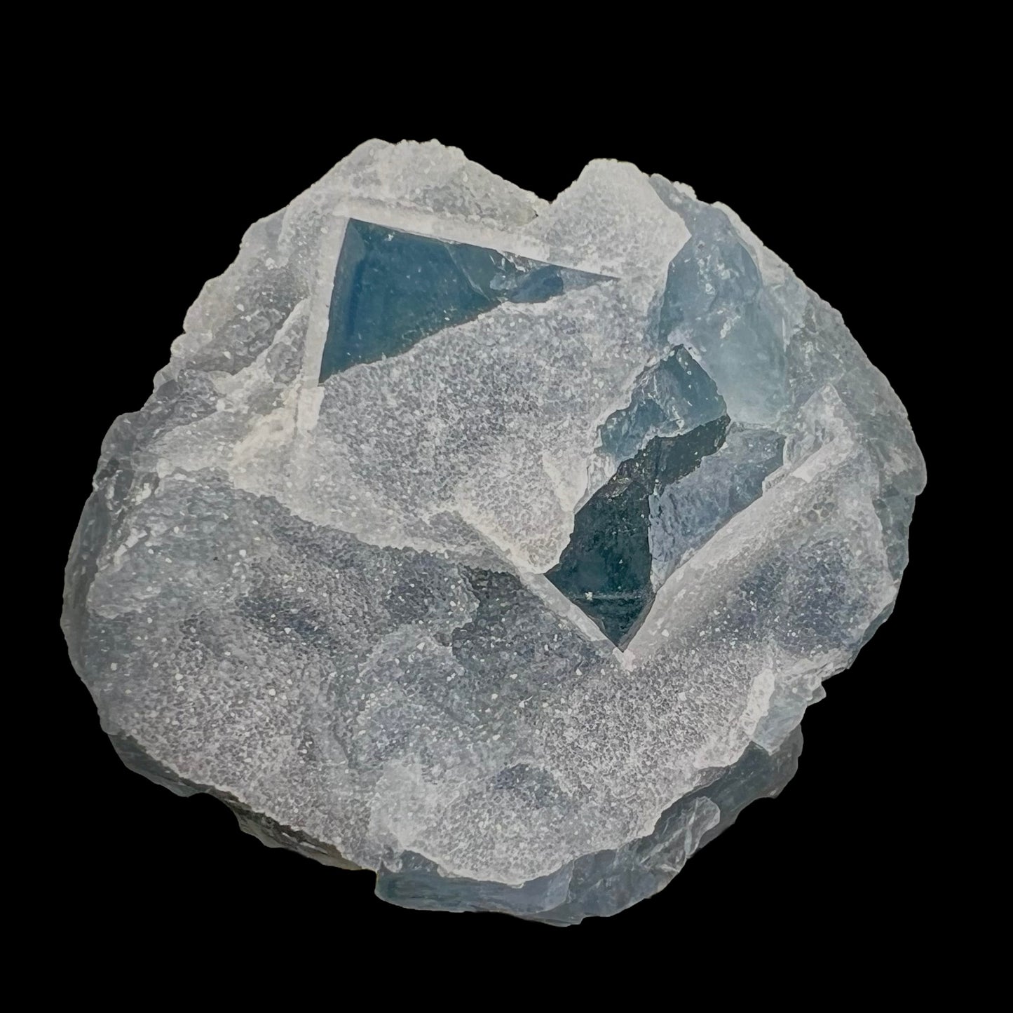 Blue Sugar Fluorite