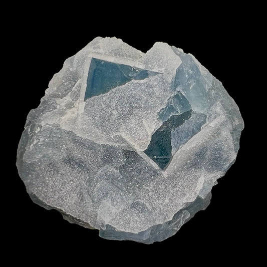 Blue Sugar Fluorite