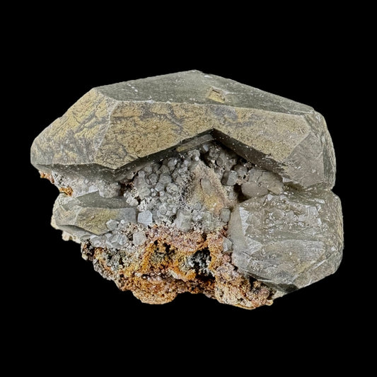 Mercedes Calcite w/ Pyrite