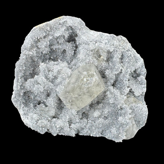 Sugar Quartz With Yellow Calcite