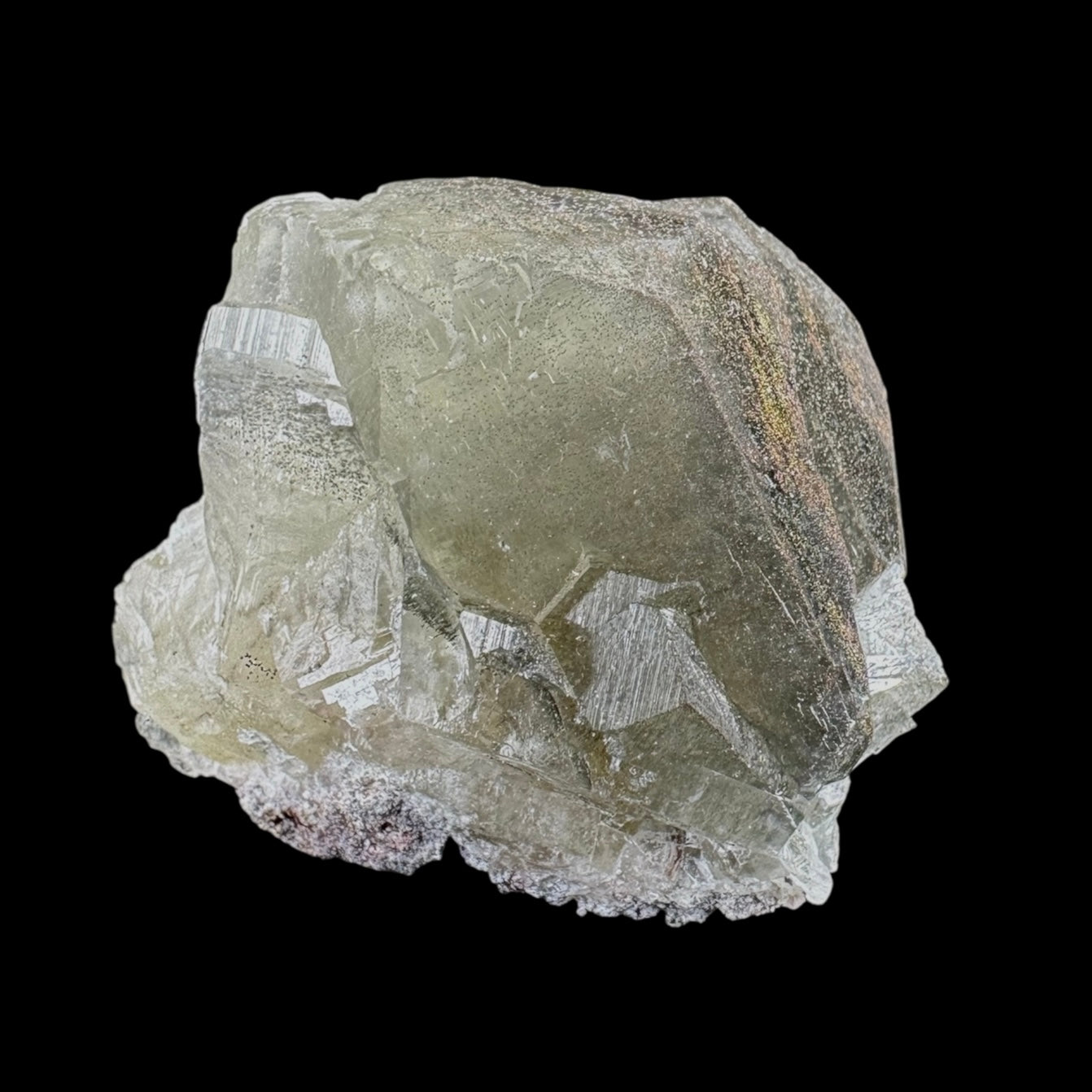 Mercedes Calcite w/ Pyrite