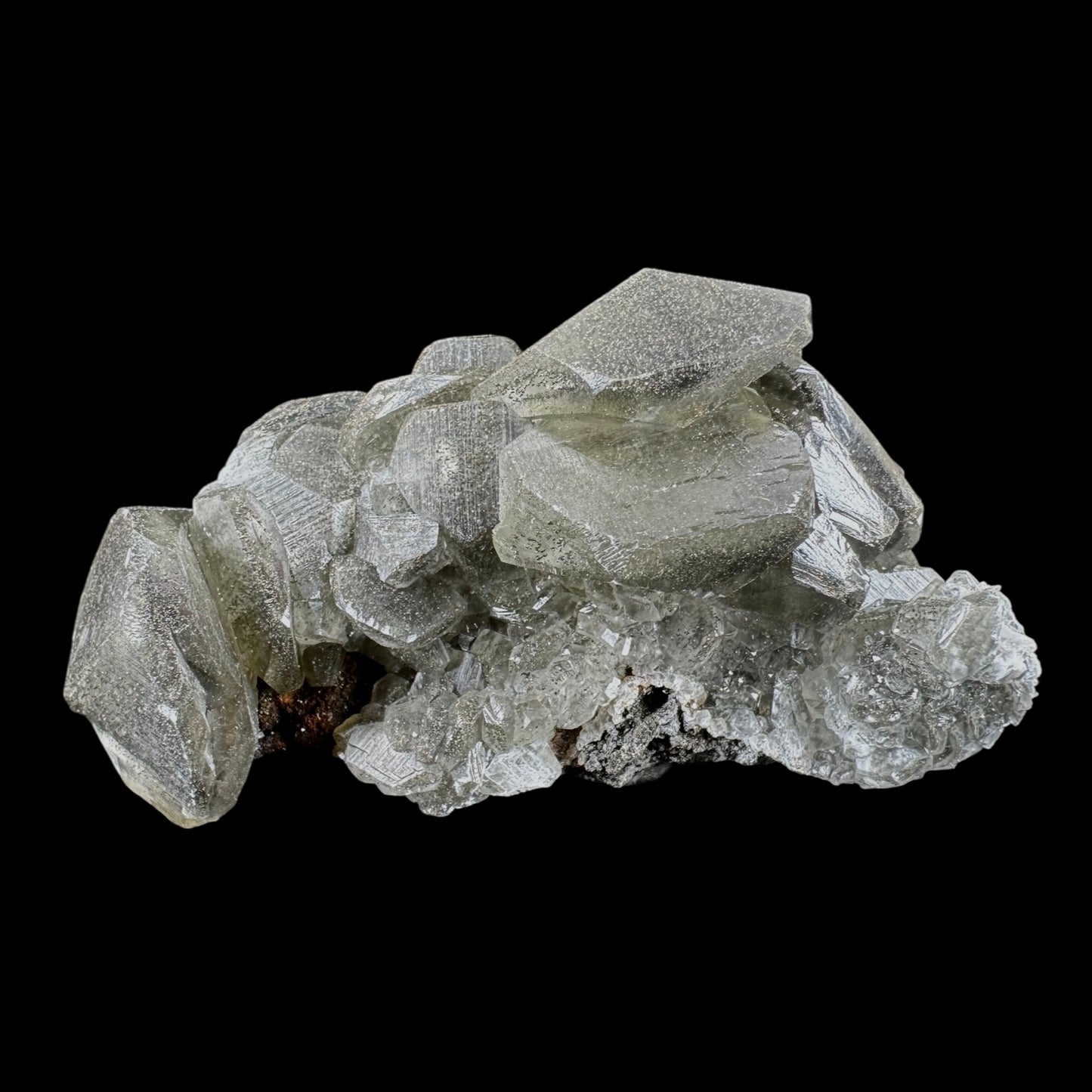 Mercedes Calcite w/ Pyrite