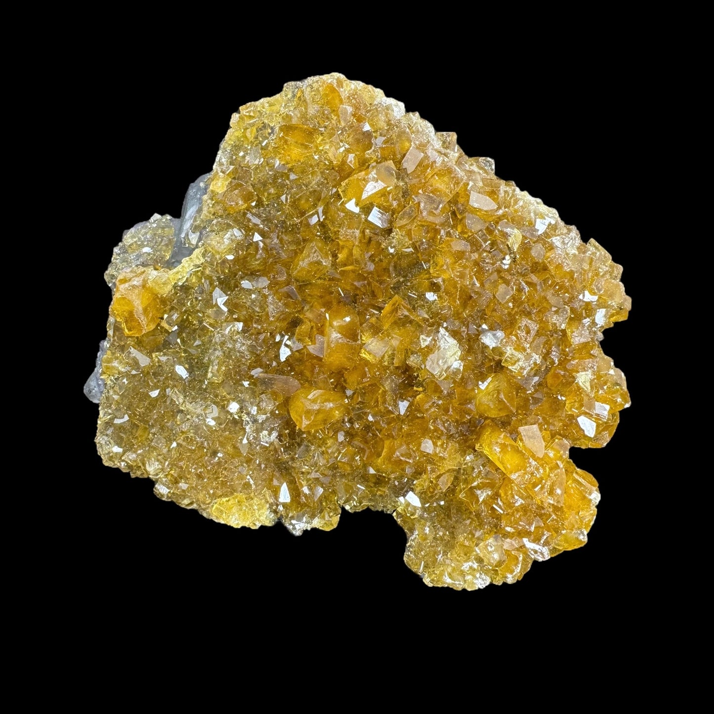 Barite w/ Green Fluorite