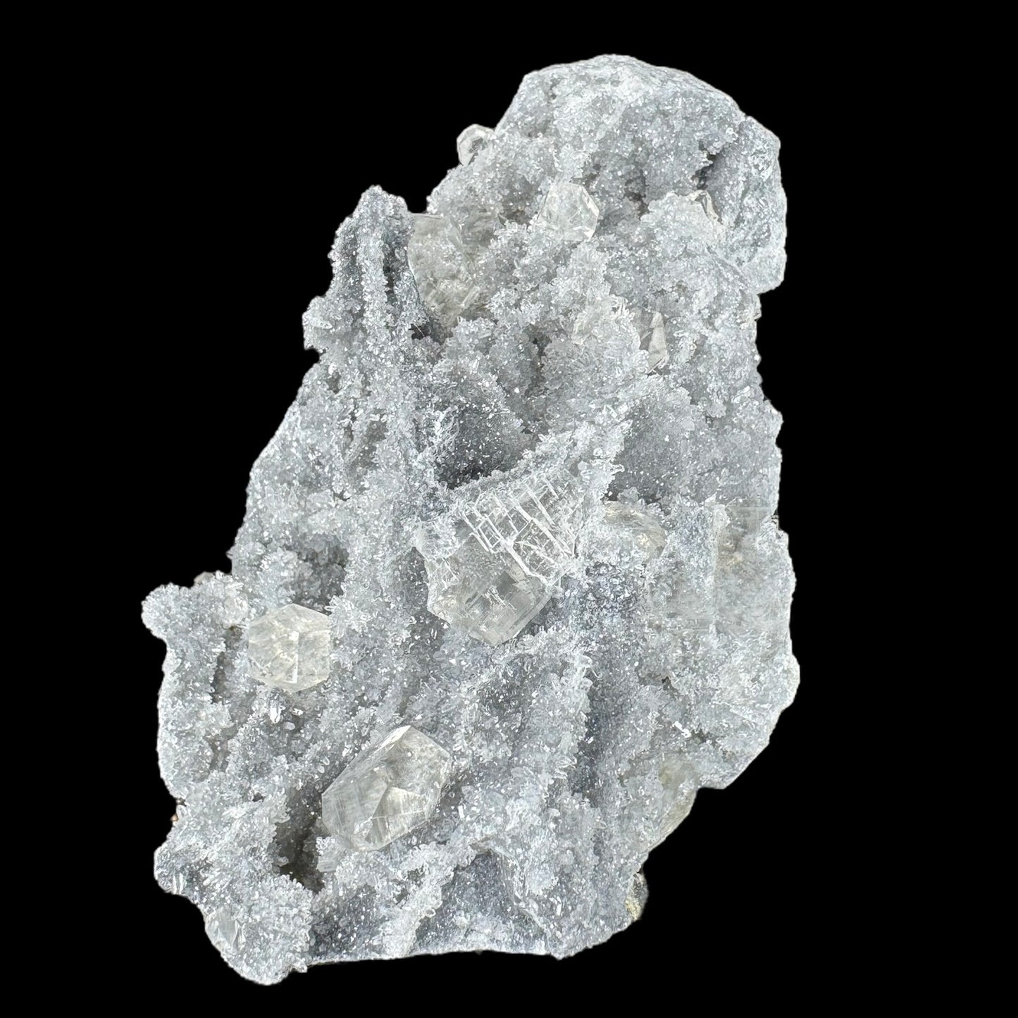 Sugar Quartz With Yellow Calcite