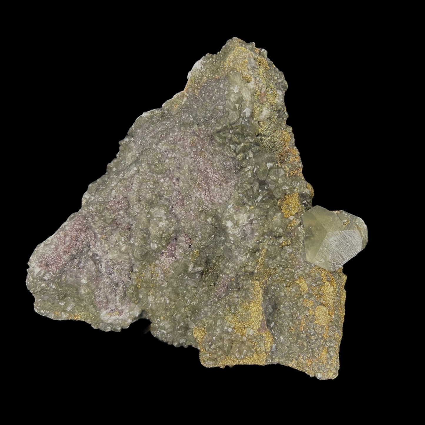 Mercedes Calcite w/ Pyrite