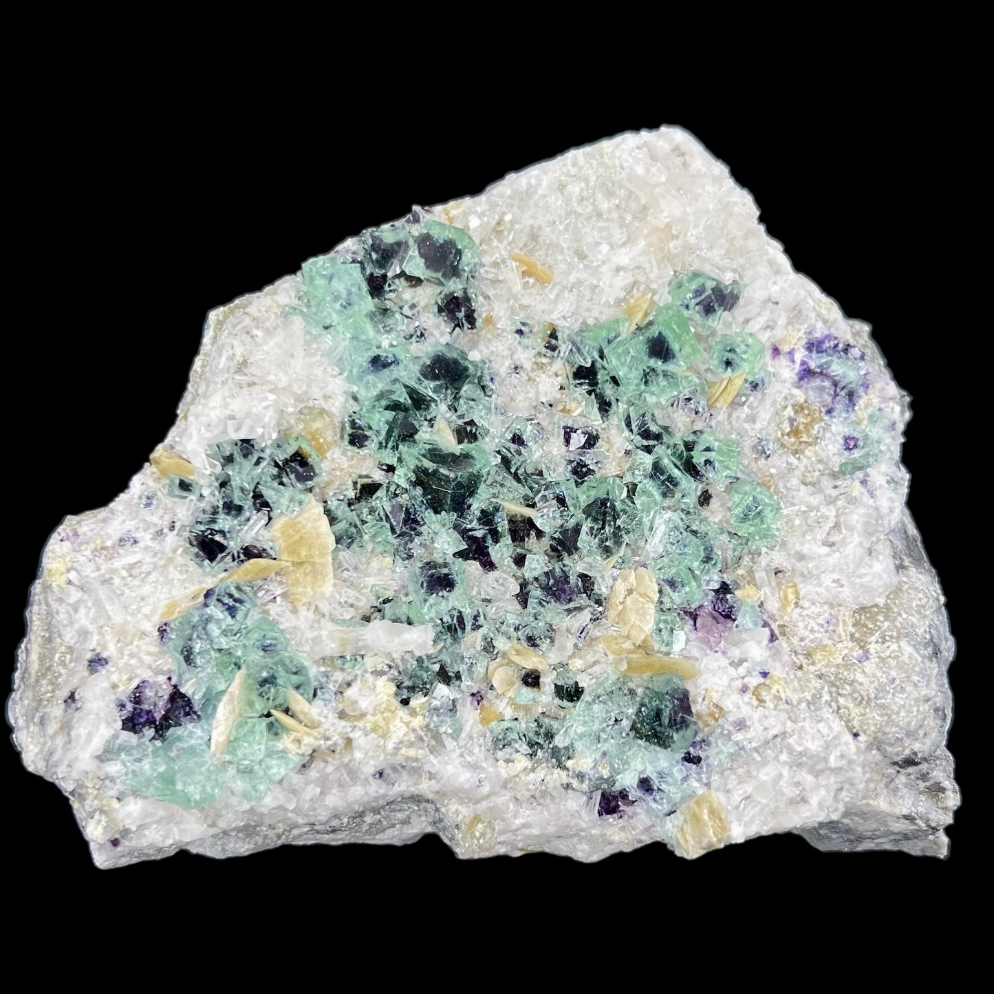 Phantom Fluorite on Matrix