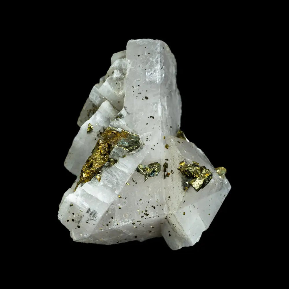 Iceland Spar with Chalcopyrite