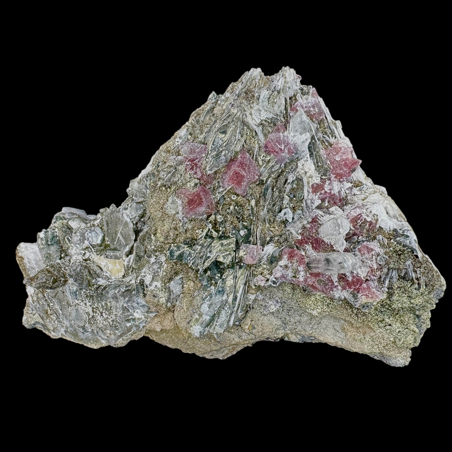 Red Octahedron Fluorite