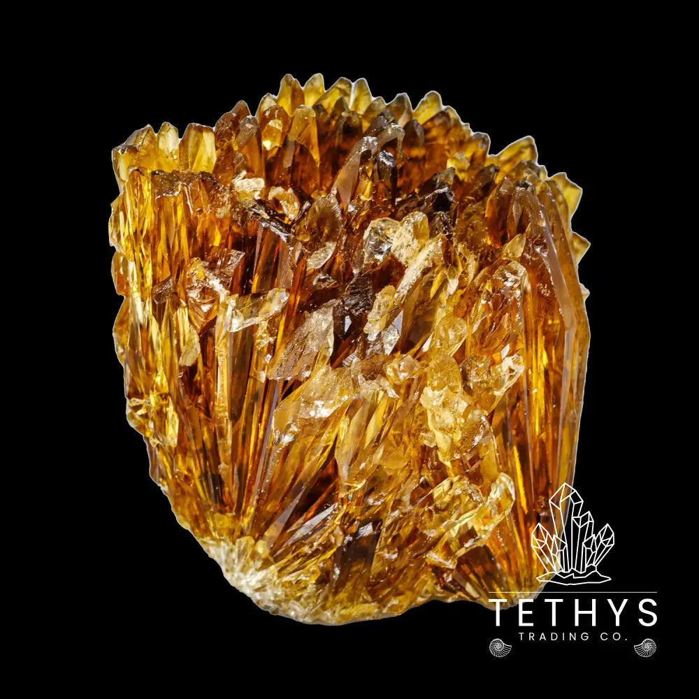 Amber Calcite Bulk