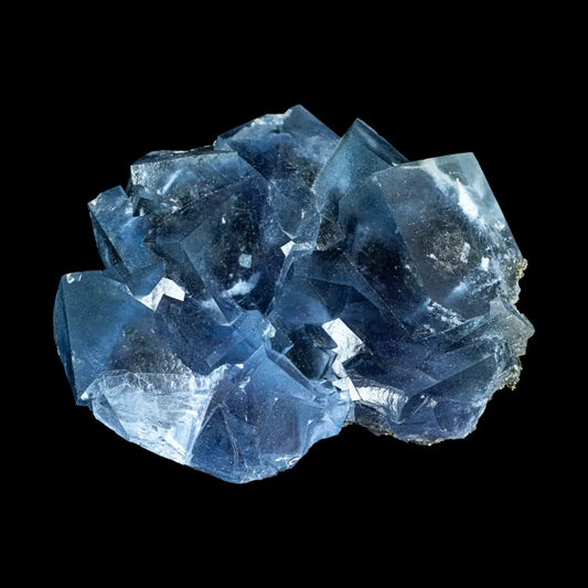 Fluorite Blue With Pyrite Wysiwyg