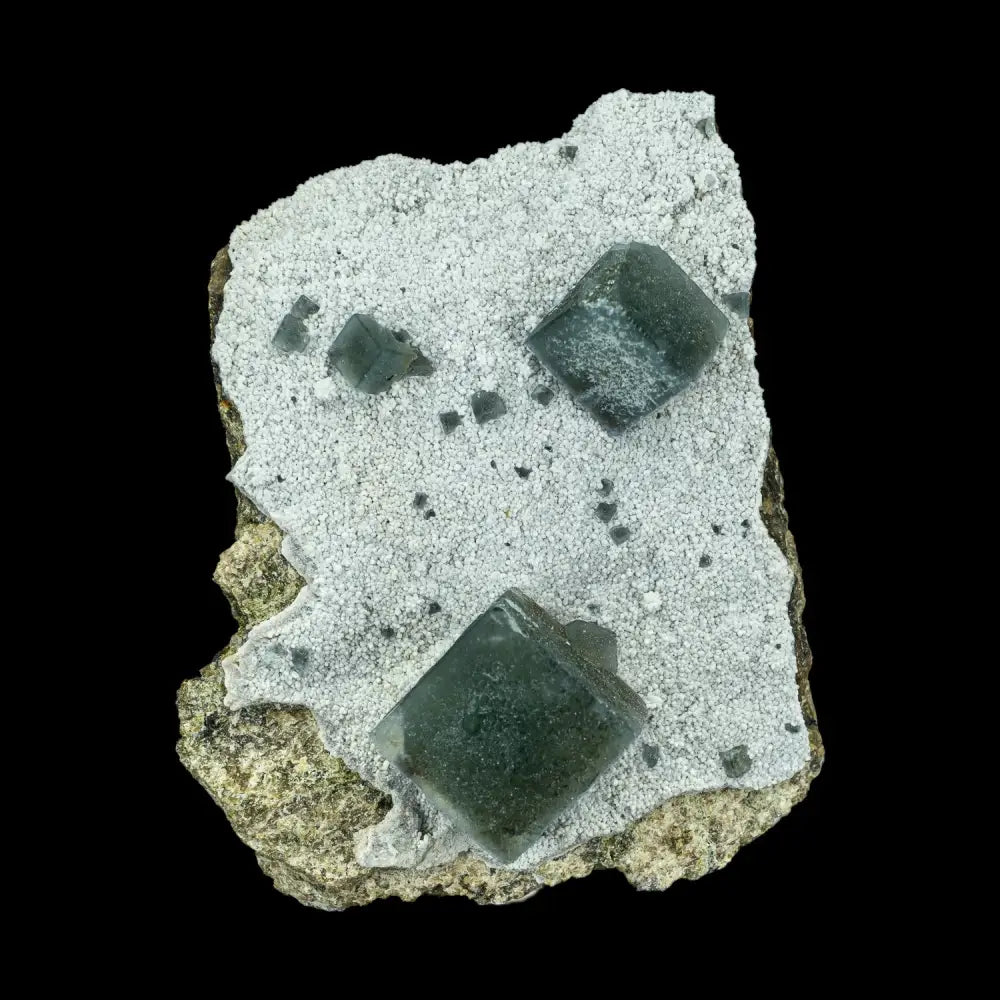 Fluorite Cubes On Matrix Wysiwyg