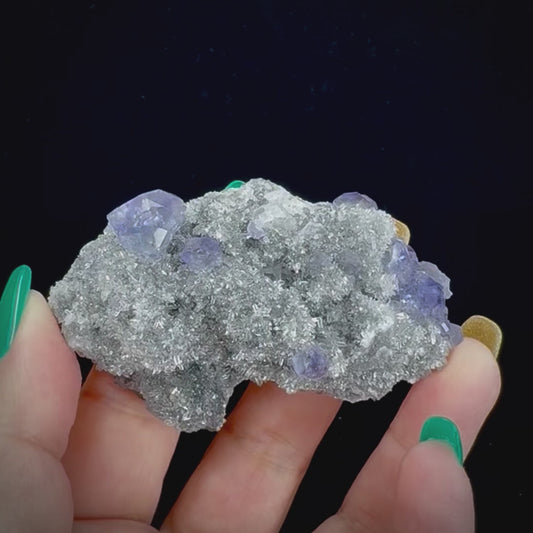 Tanzanite Fluorite