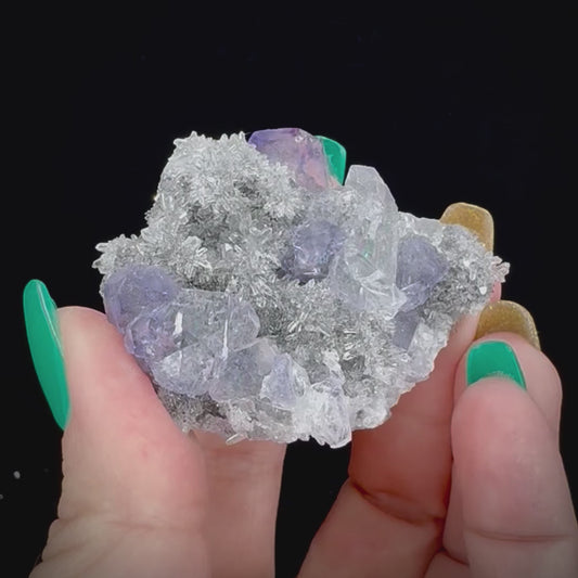 Tanzanite Fluorite