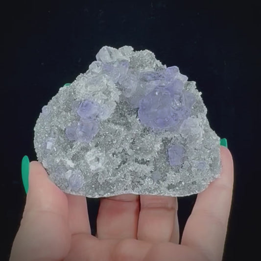 Tanzanite Fluorite