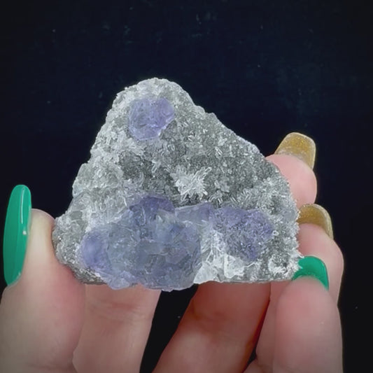 Tanzanite Fluorite