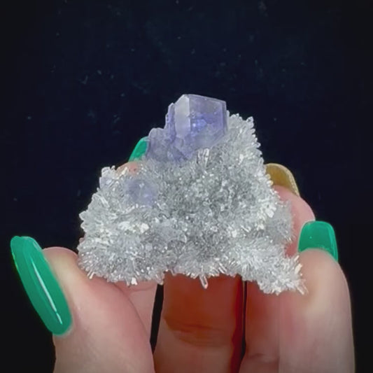 Tanzanite Fluorite