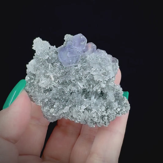 Tanzanite Fluorite