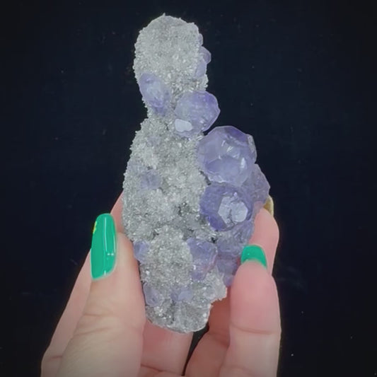 Tanzanite Fluorite