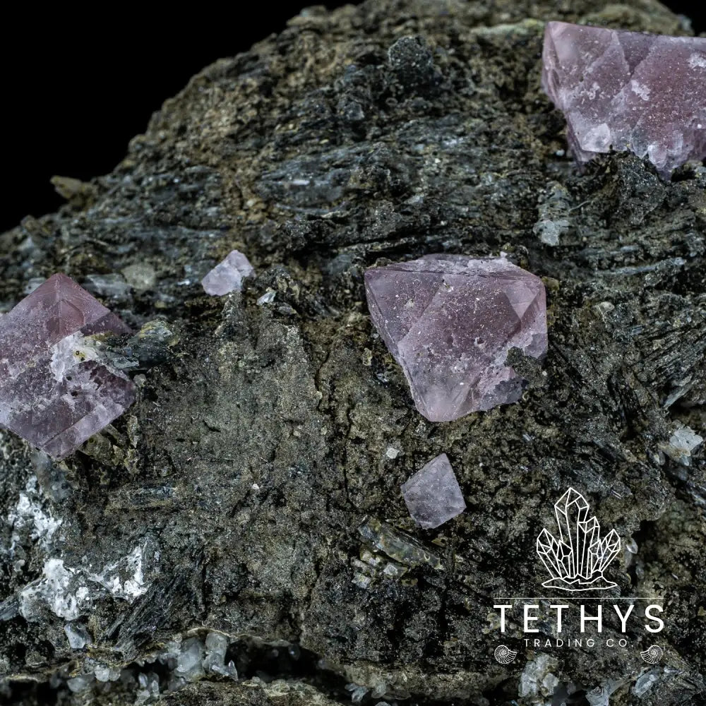 Red Octahedral Fluorite Wysiwyg